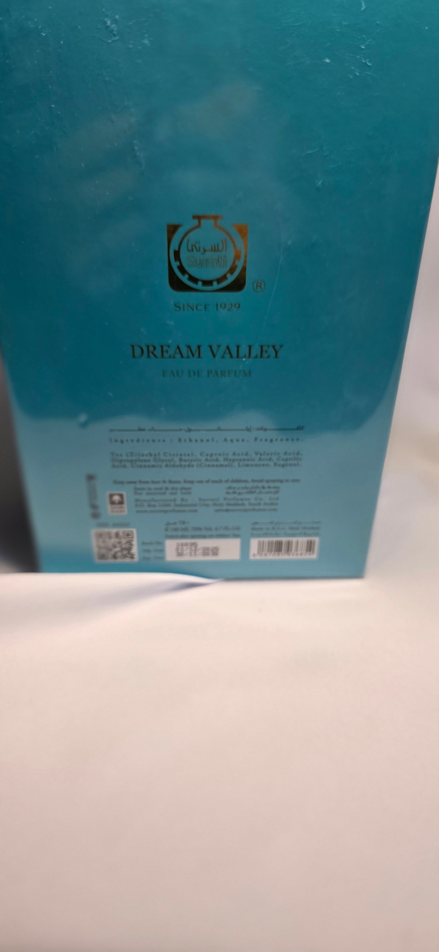 Dream Valley by Suratti 140ml Eau de Parfum