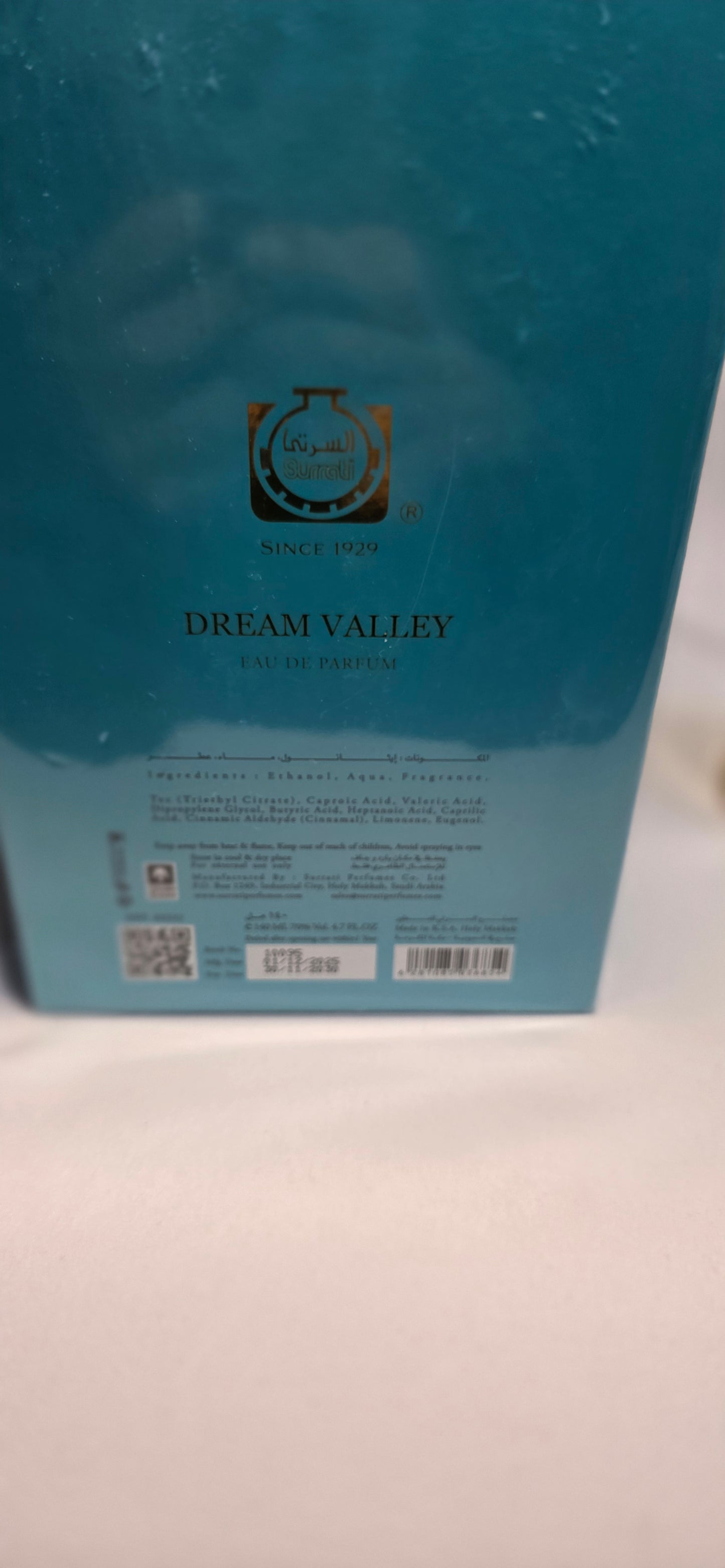 Dream Valley by Suratti 140ml Eau de Parfum